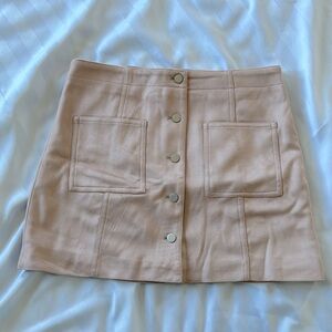 Forever21 swede dusty rose skirt